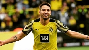El Dortmund cierra la puerta de salida a Raphael Guerreiro