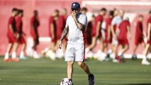 Sampaoli y el por qué de sus dudas con Rafa Mir - Foto: Sport