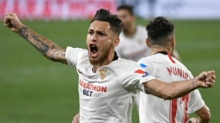 Lucas Ocampos regresaría al Sevilla. Foto: @SevillaFC