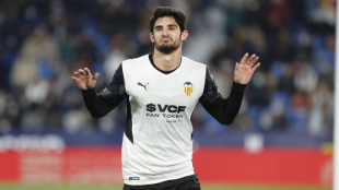 El Valencia sueña con la vuelta de Guedes