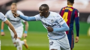 El guineano se ha ganado la renovación. Foto: @valenciacf