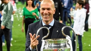 Zinedine Zidane, el elegido de la Juventus para reemplazar a Allegri