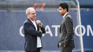 Luis Campos ya planea fichajes para el PSG. Foto: TEAMtalk