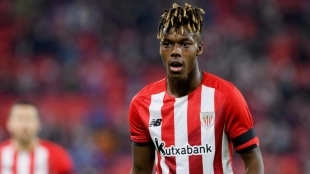 El Liverpool toma la delantera por Nico Williams
