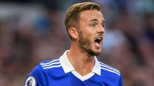 El Leicester baja el precio de venta de James Maddison