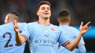 El City deja bien clara la situación de Julián Álvarez / DAZN