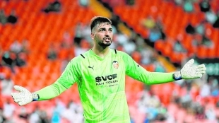 El Valencia busca sustituto para Mamardashvili / Lasprovincias.es