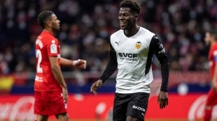 Yunus Musah, el primero en salir del Valencia / Besoccer.com