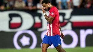 El Atlético de Madrid contempla la salida de Memphis Depay