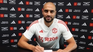 El feo gesto de Amrabat hacia el Barcelona / Eurosport.com