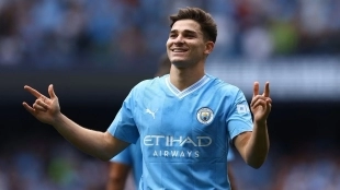 Habrá 'guerra' entre Barcelona y Real Madrid por Julián Álvarez / Daily Mail