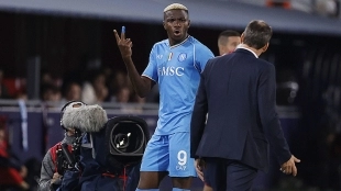 El Liverpool toma la delantera por Osimhen