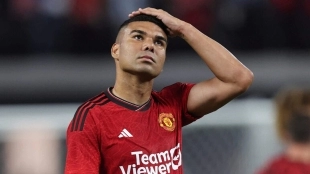Casemiro tiene un pie fuera del Manchester United / The Athletic