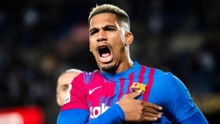 El esfuerzo de Araújo para quedarse en el Barcelona / FCBarcelona.es