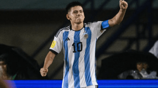 El Atlético de Madrid, en carrera por el fichaje de Claudio Echeverri