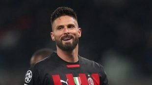 El Milan cierra la renovación de Olivier Giroud
