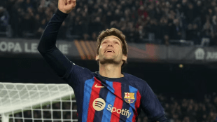 Marcos Alonso tiene los días contados en el FC Barcelona