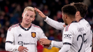 El equipo de la Bundesliga que quiere sacar a Van de Beek del Manchester United