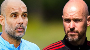 El fichaje de 40 millones por el que se pelean Guardiola y Ten Hag