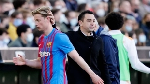 Los tres sustitutos que el Barça maneja para De Jong / Cadena Ser