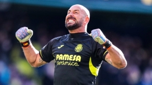 Pepe Reina quiere renovar con el Villarreal