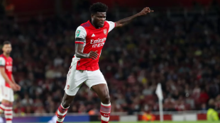 El Arsenal le pone precio de venta a Thomas Partey para el verano