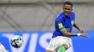 El Liverpool se mete en la carrera por Estevao, joya de Palmeiras
