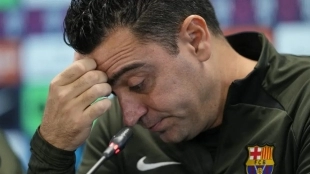 Xavi sospecha de las intenciones de Joan Laporta / Heraldo de Aragón