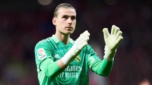 La opción gratis del Madrid para cubrir una posible salida de Lunin