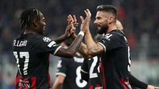 Las tres opciones del AC Milan para mejorar su delantera