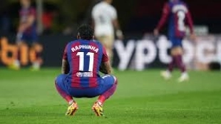 Raphinha, jugador del Barça.