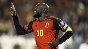 Romelu Lukaku, jugador de la Selección de Bélgica