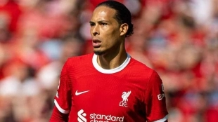 Virgil van Dijk, central holandés del Liverpool que se encuentra en el radar del Atlético de Madrid