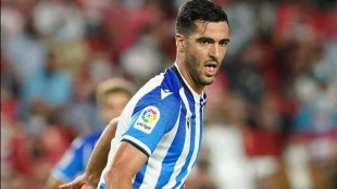 Mikel Merino, centrocampista de la Real Sociedad, cuenta con el interés de FC Barcelona, Arsenal y Atlético de Madrid
