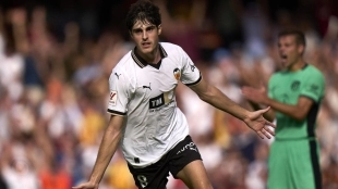 Javi Guerra, centrocampista de 21 años del Valencia que podría poner rumbo a la Real Sociedad