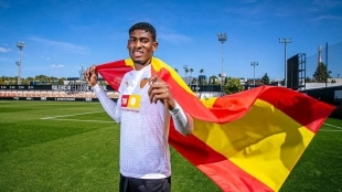 <p>Christian Mosquera, Valencia CF player who could sign for a Premier League club</p>