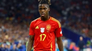 Nico Williams, jugador del Athletic Club y estrella de España que interesa al FC Barcelona