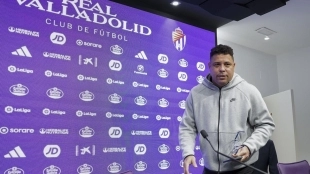 Ronaldo Nazario, Presidente del Valladolid, quiere a Mario Martín.