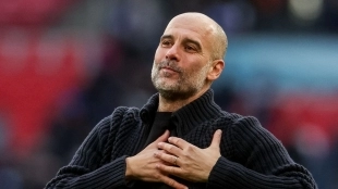Pep Guardiola has tried to convince Rodrygo / Relevo.com