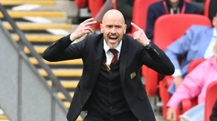 Ten Hag no longer counts on Eriksen for Manchester United / Eurosport