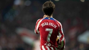 Joao Félix is living his last days as an Atlético de Madrid player / DAZN.