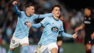 Franco Cervi, Celta de Vigo forward who could leave the Vigo club to head to Italy