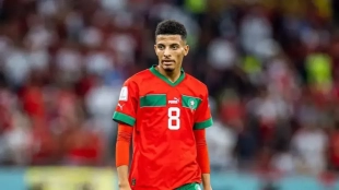 Azzedine Ounahi, international with Morocco and star of Olympique de Marseille who could sign with a club in Spain