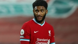 Joe Gomez, a player for Liverpool who is of interest to Newcastle United