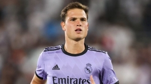 Juanmi Latasa, forward for Real Madrid who could sign for Real Valladolid