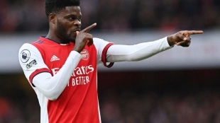 Thomas Partey, centrocampista del Arsenal