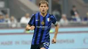 Nicolò Barella, centrocampista del Inter de Milán que interesa al Manchester United