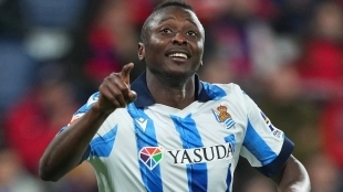 Umar Sadiq, Nigerian forward for Real Sociedad, has several foreign teams interested in his services.