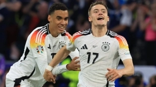Jamal Musiala and Florian Wirtz, German players who interest Real Madrid.