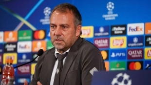 Hansi Flick ruled out a signing for Barcelona: "It's not necessary"